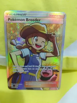 Pokemon Breeder (Full Art) Ultra Rare Shining Legends 73/73 NM - Image 1