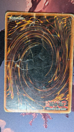 Yugioh - Raigeki LOB-E042 - 1ST EDITION - DAMAGED - Image 2