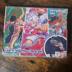 One Piece TCG Ban Dai Learn Together Deck Set New Sealed - Image 3