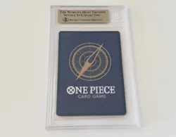 Red Manga Rare Monkey D Luffy Eng OP13- 118 BGS 9.5 One Piece Card Gem Mint - Image 2