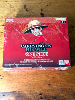One Piece OP-13 TCG Carrying On His Will Booster Box English SEALED 1st Print - Image 1