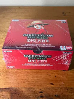 One Piece OP-13 TCG Carrying On His Will Booster Box English SEALED 1st Print - Image 2