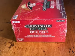 One Piece OP-13 TCG Carrying On His Will Booster Box English SEALED 1st Print - Image 3
