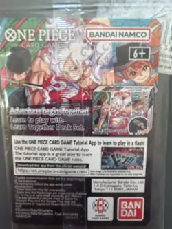 One Piece Monkey D. Luffy US Voyage College Basketball Promo Card SEALED - Image 2