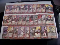 Weiss Schwarz Azur Lane~LOT OF 32 IRON BLOOD ENGLISH CARDS~MINT - Image 1