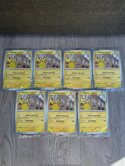 Brand New Sealed | x7 | Pokemon TCG Pikachu At The Museum Promo Card - Image 1