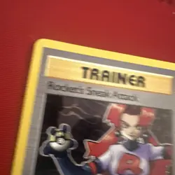 Rocket’s Sneak Attack 72/82 Team Rocket Unlimited 2000 Pokemon Trading Card LP - Image 3