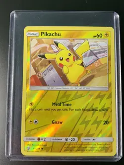 POKEMON TCG CARD Pikachu 55/236 Unified Minds 2019 Reverse Holo Foil - NM/MT - Image 3