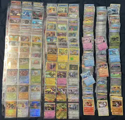 Pokemon binder collection 1000 cards all holos with vintage gengar + bulk holos - Image 1