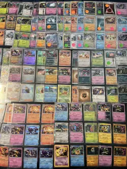 Pokemon binder collection 1000 cards all holos with vintage gengar + bulk holos - Image 3