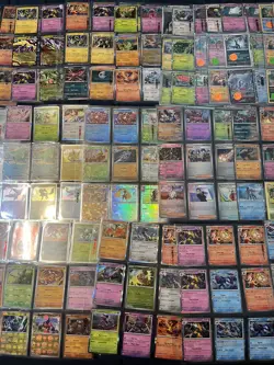 Pokemon binder collection 1000 cards all holos with vintage gengar + bulk holos - Image 4