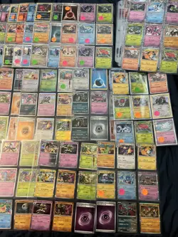 Pokemon binder collection 1000 cards all holos with vintage gengar + bulk holos - Image 5