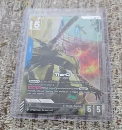 The-O GD03-002 LR+ Alt Art Steel Requiem Gundam TCG Card Game CCG English - Image 1