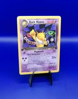 Dark Hypno 26/82 1st Edition Non Holo Rare Team Rocket Pokemon Card TCG WOTC NM - Image 2