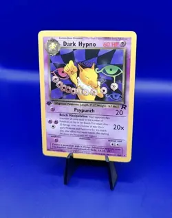 Dark Hypno 26/82 1st Edition Non Holo Rare Team Rocket Pokemon Card TCG WOTC NM - Image 3