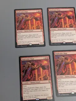 Dualcaster Mage Magic The Gathering - Red Copy Multiple Sets 1 Card Mtg - Image 2