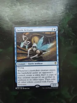 MTG Faerie Artisans – Commander 2016 Card # 8 / 351 List Magic The Gathering - Image 1