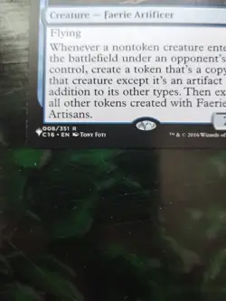 MTG Faerie Artisans – Commander 2016 Card # 8 / 351 List Magic The Gathering - Image 4