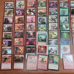 Red Green ***GOBLINS*** Tribal Custom COMMANDER MAGIC DECK ALL 100 MTG Cards - Image 3
