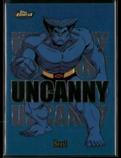 BEAST UNCANNY #97 2025 Topps Finest Marvel X-Men '97 Collectible Card - Image 1