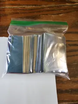Yugioh TCG Bulk Lot 19 pounds total, mixed commons and foil cards, sleeve bag - Image 3