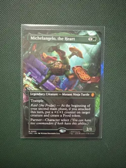 Michelangelo, the Heart TMNT M 0005 Magic the Gathering MTG FOIL NM/M - Image 1
