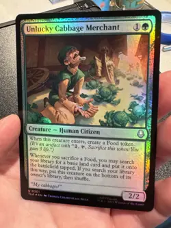 Unlucky Cabbage Merchant Foil Avatar: The Last Airbender 201 U NM MTG - Image 5