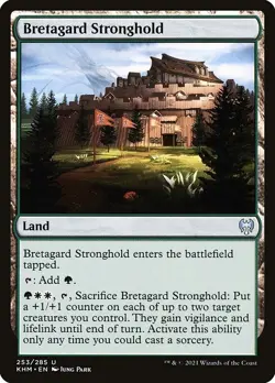 [MTG] Bretagard Stronghold (253) (KHM) LP-HP - Image 1