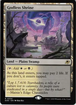 Godless Shrine R Edge of Eternities 254 NM MTG - Image 1