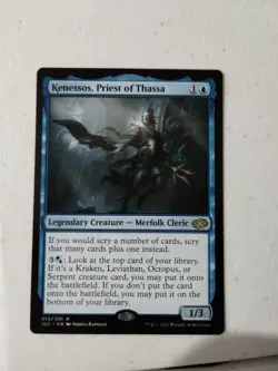 MTG Kenessos, Priest of Thassa Jumpstart 2022 13 Regular Rare ~Mint~ - Image 1