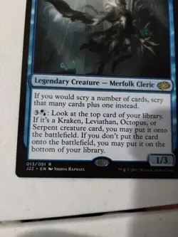 MTG Kenessos, Priest of Thassa Jumpstart 2022 13 Regular Rare ~Mint~ - Image 5