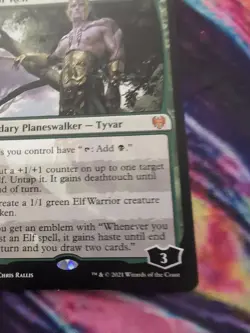 Light Play, English MTG Regular Tyvar Kell Kaldheim Magic the Gathering NM - Image 3