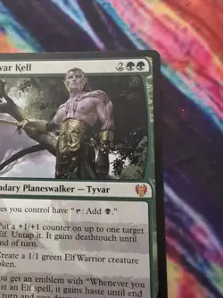Light Play, English MTG Regular Tyvar Kell Kaldheim Magic the Gathering NM - Image 4