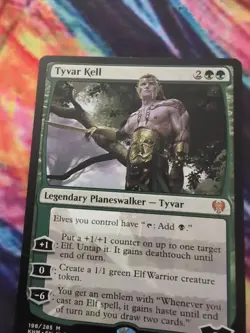 Light Play, English MTG Regular Tyvar Kell Kaldheim Magic the Gathering NM - Image 5