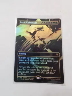 1 x MTG Eerie Ultimatum - Foil - Borderless MTG: Special Guest NM Pringle Magic - Image 1