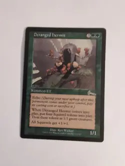 Deranged Hermit Urza's Legacy Regular LP Squirrel Tokens Mtg Green - Image 2