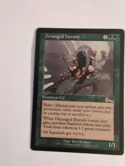 Deranged Hermit Urza's Legacy Regular LP Squirrel Tokens Mtg Green - Image 5