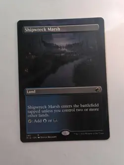 Shipwreck Marsh (285) Borderless Innistrad: Midnight Hunt MID MTG Magic Nm - Image 1