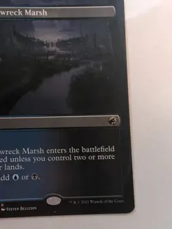 Shipwreck Marsh (285) Borderless Innistrad: Midnight Hunt MID MTG Magic Nm - Image 4