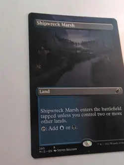 Shipwreck Marsh (285) Borderless Innistrad: Midnight Hunt MID MTG Magic Nm - Image 5