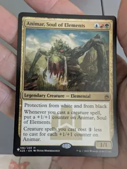 1x Animar, Soul of Elements (MB1-A25) 196 mythic rare NM x1 Elemental Pump MTG - Image 1
