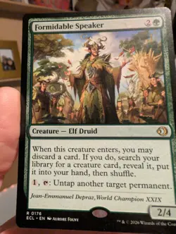 🧙Formidable Speaker R 0176 ECL Lorwyn Eclipsed MTG - Image 2