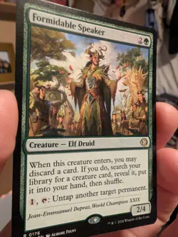 🧙Formidable Speaker R 0176 ECL Lorwyn Eclipsed MTG - Image 3