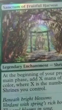 mtg M21 Foil Sanctum of Fruitful Harvest Magic The Gathering - Image 4