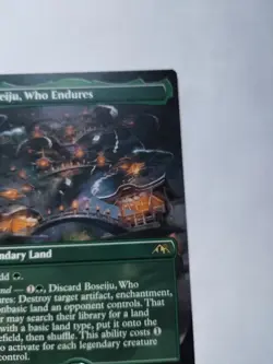 Boseiju, Who Endures (Borderless) [Kamigawa: Neon Dynasty] MTG Near Mint Magic G - Image 3