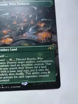 Boseiju, Who Endures (Borderless) [Kamigawa: Neon Dynasty] MTG Near Mint Magic G - Image 4