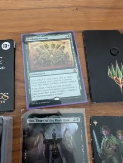 MtG LOTR: Tales of Middle Commander Deck Food and Fellowship w/ POWER UPGRADES - Image 3