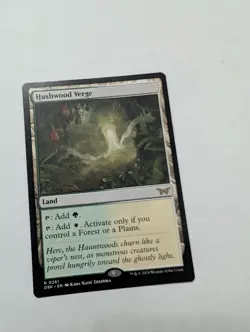 1x Hushwood Verge, Duskmourn, Magic MTG NM - Image 1