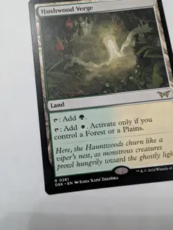 1x Hushwood Verge, Duskmourn, Magic MTG NM - Image 2