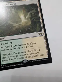 1x Hushwood Verge, Duskmourn, Magic MTG NM - Image 3